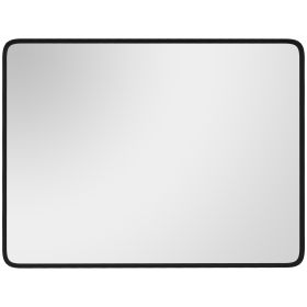 36 x 24 Inch Wall Mirror, Aluminum Frame Rectangular Wall Mirrors Decorative Mirror, 5-Layer Float Technology Mirror for Home Decor, Bathroom