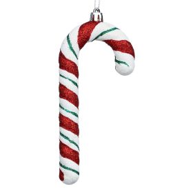 2 Pacs Christmas Ornament Pvc Painted Sequin Candy Pendant 16Cm Christmas Tree Decoration Party Pendant (size: 09)