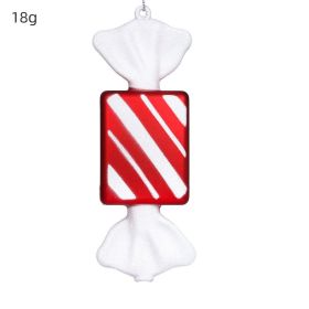 2 Pacs Christmas Ornament Pvc Painted Sequin Candy Pendant 16Cm Christmas Tree Decoration Party Pendant (size: 04)