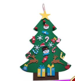 Handmade Children'S Diy Felt Christmas Tree Decorated Felt Christmas Tree (Style: 5)