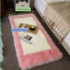 1pc, Soft and Fluffy Sheepskin Rug for Bedroom and Living Room - Non-Slip and Machine Washable Carpet for Dormitory and Room Decor