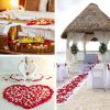 Artificial Rose Petal Artificial Flower Silk Petals Valentine Day Wedding Flower Decoration Flowers